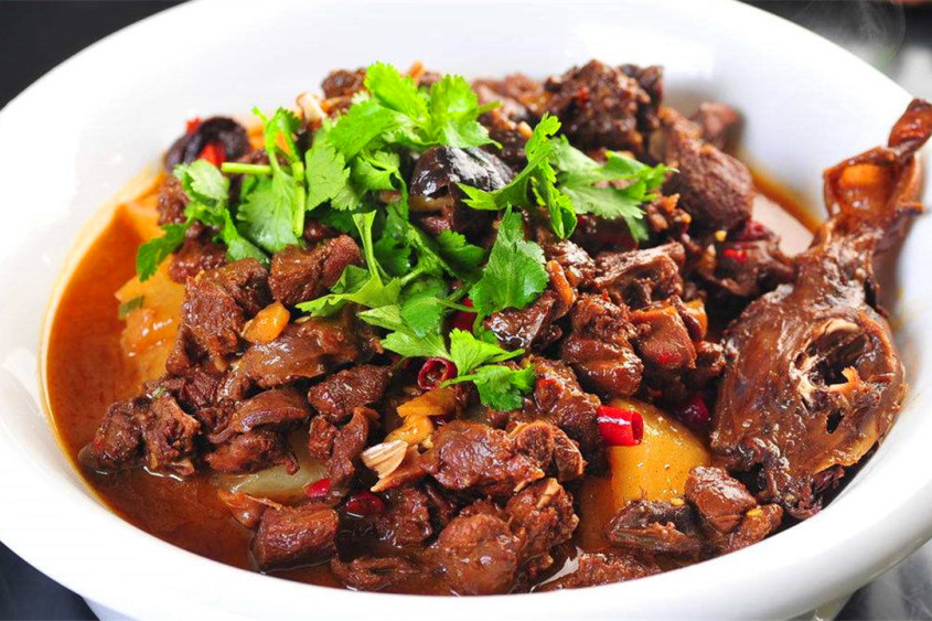 啤酒兔肉火锅