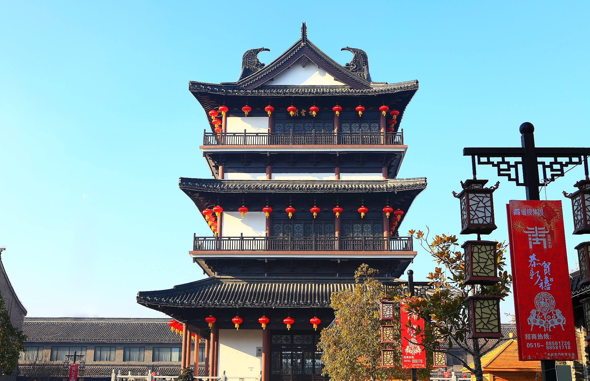  p>盐镇水街是盐城市海盐历史文化风貌区的重要组成部分,位于 a href=