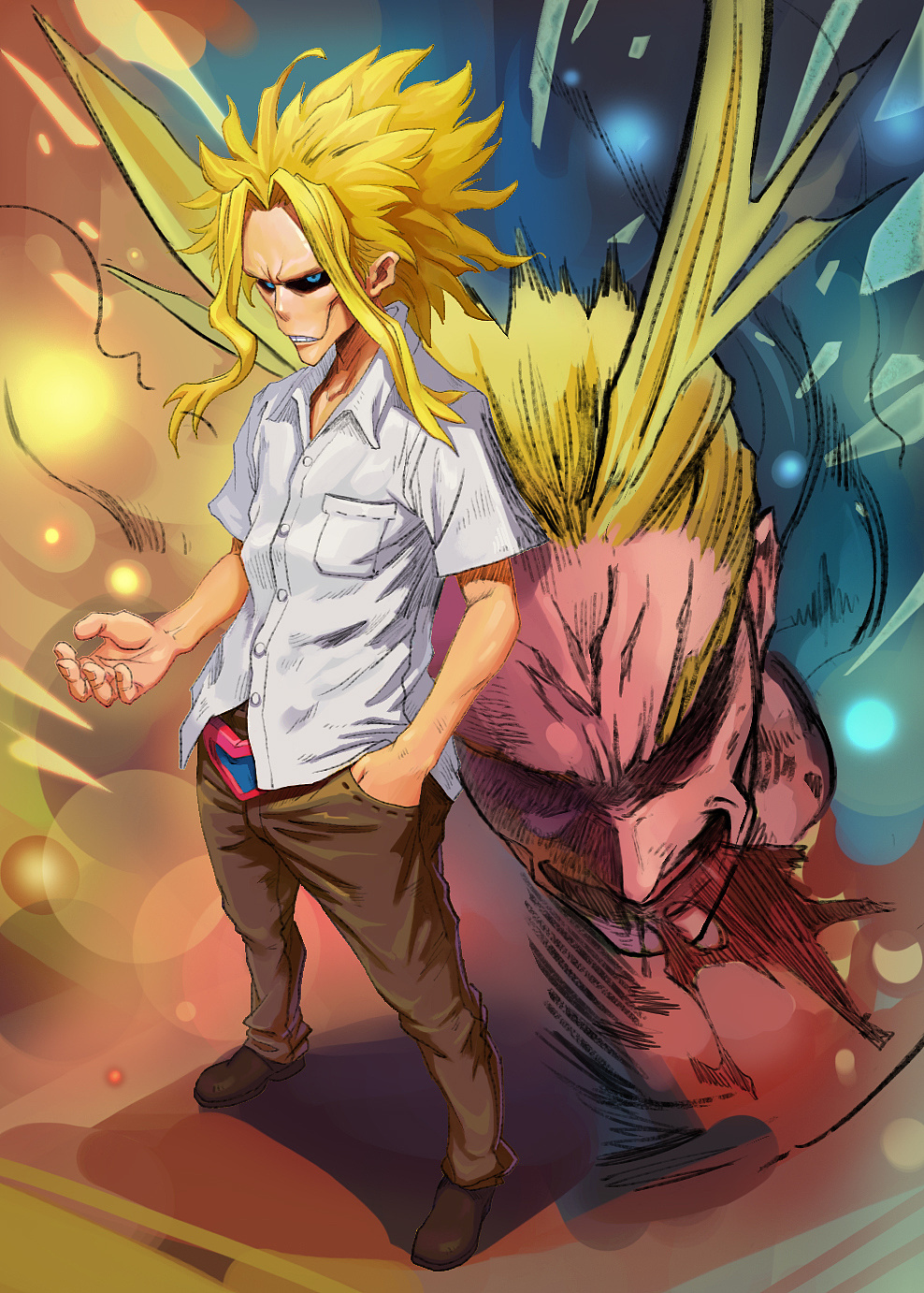 欧尔麦特(又译为"欧鲁迈特",all might),本名为<a href="#" data