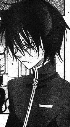 少年少女黑白像