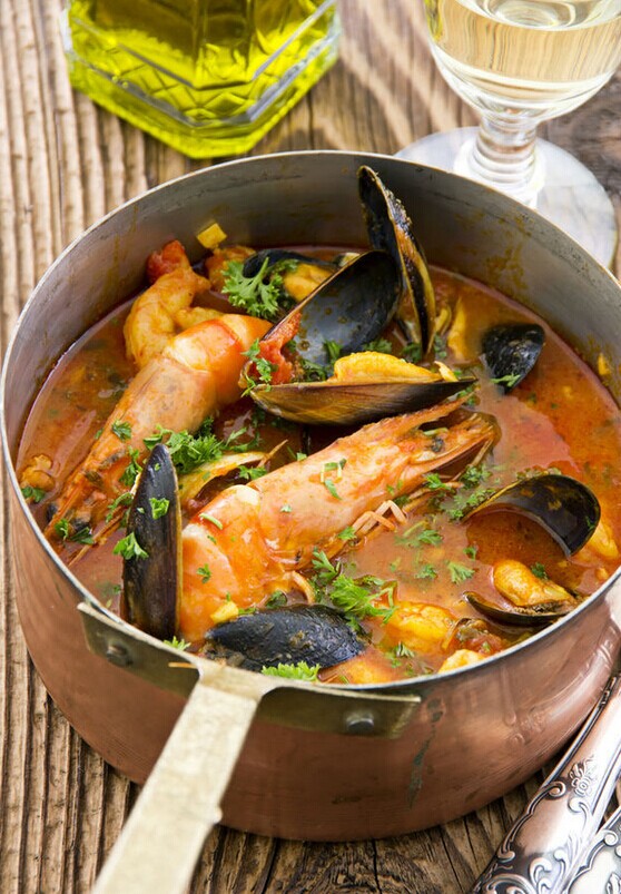诺曼地红花海鲜汤