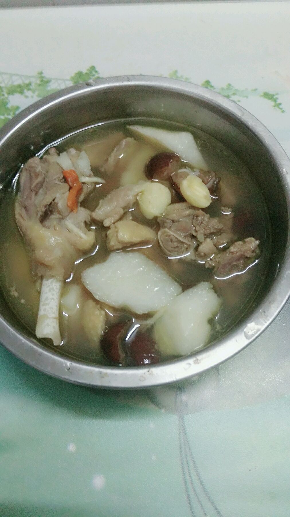 蘑菇鸭肉汤