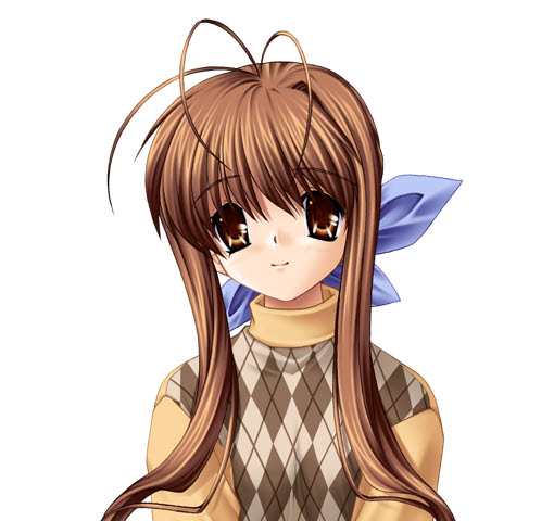 的游戏《 a href="#" data-lemmaid="25452">clannad /a>》中的女主角