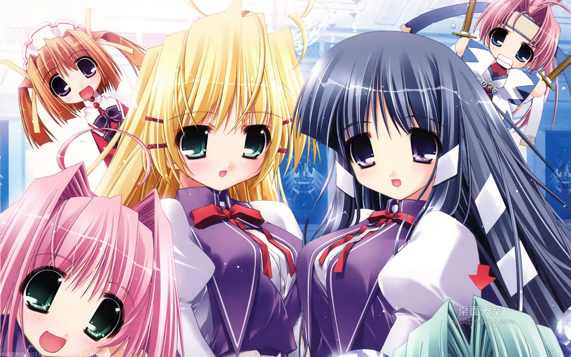 《prism ark》是5pb开发,pajamassoft公司出品的美少女游戏