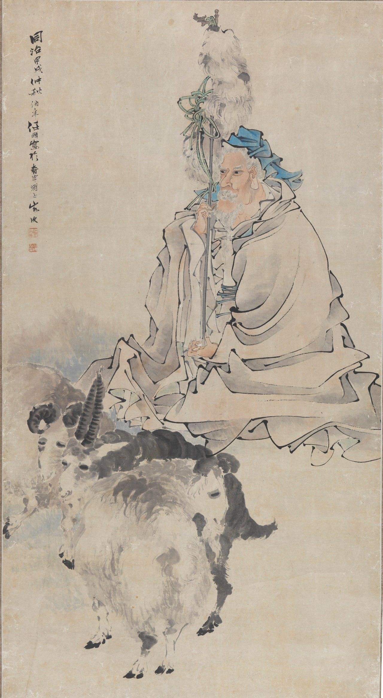 苏武牧羊图