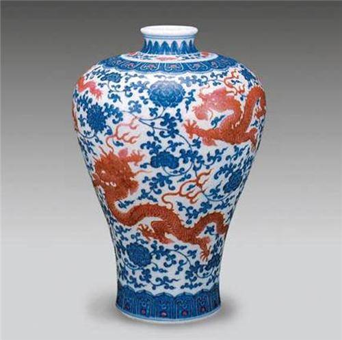 青花釉里红（瓷器装饰手法）_百度百科