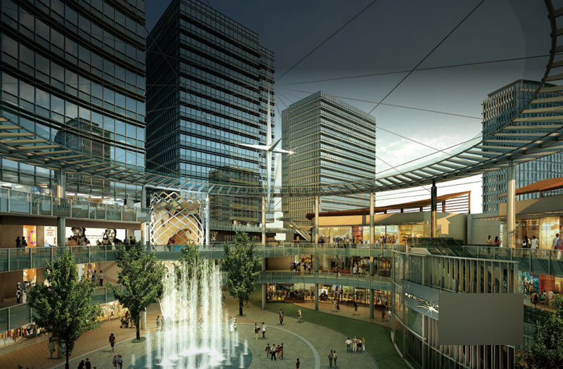 海珀日晖是绿地集团在上海开发领域中最高档的商业项目,项目汇集超