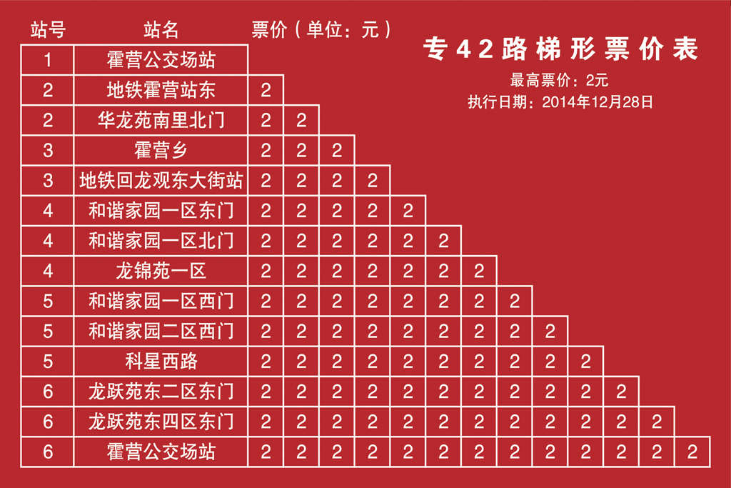 北京公交专42路