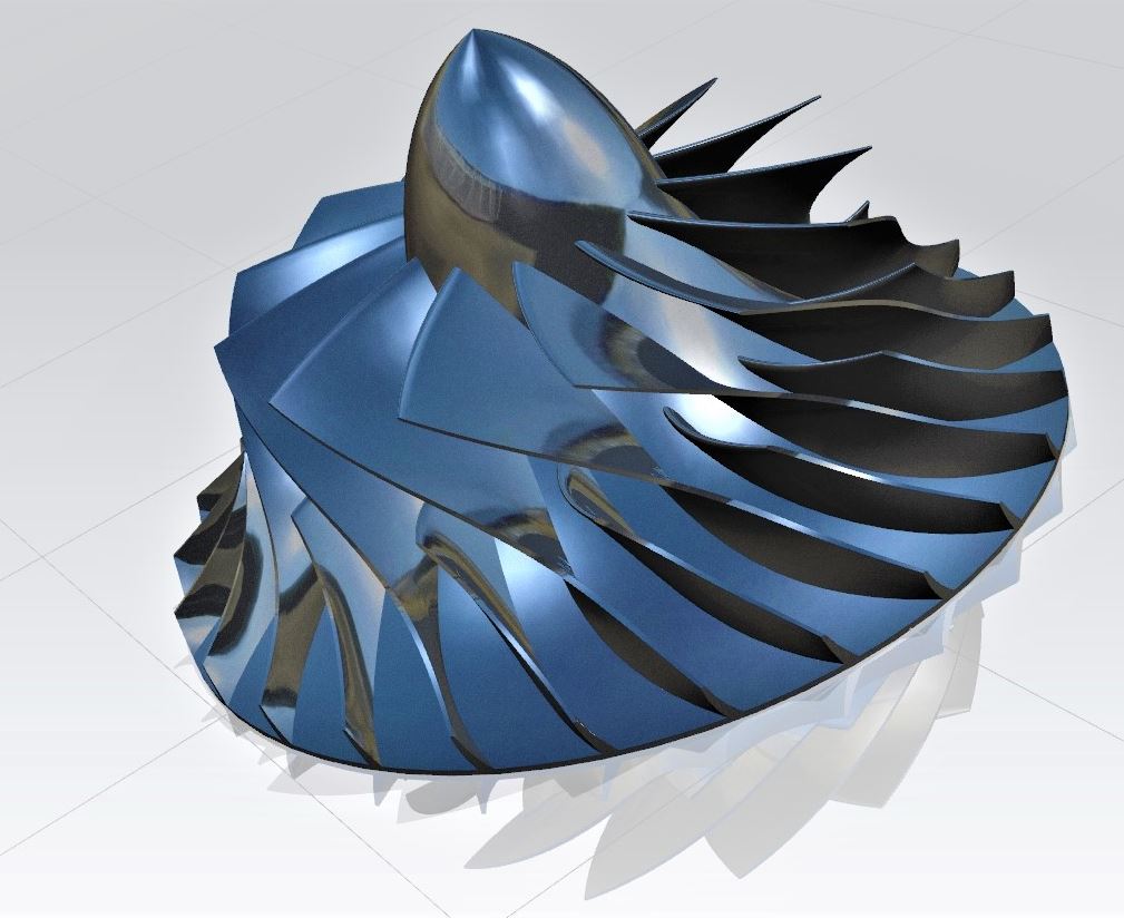 离心压缩机叶轮