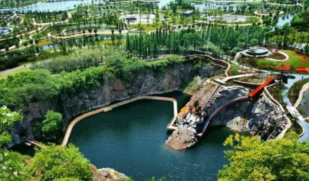 上海辰山矿坑花园