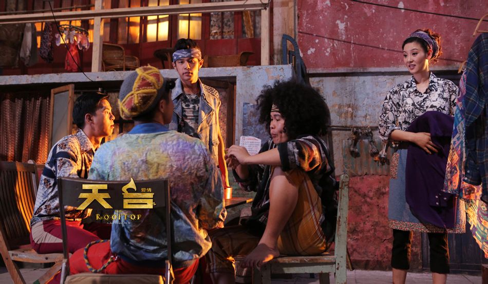  p>《天台爱情》是周杰伦自编自导自演的第二部电影作品,由 a target=