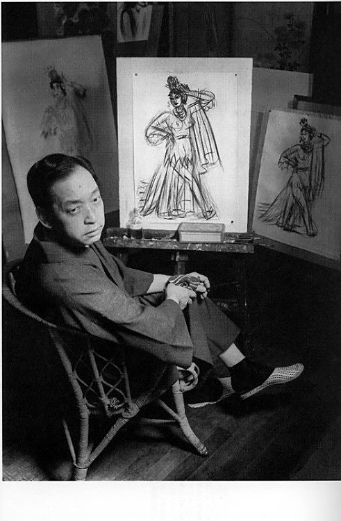 梅原龍三郎 「美女」 油彩2号 1962年