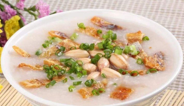 柴鱼花生粥