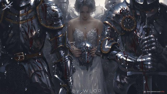 敲着代码的画师｜WLOP——用绘画来表达自我_百科TA说