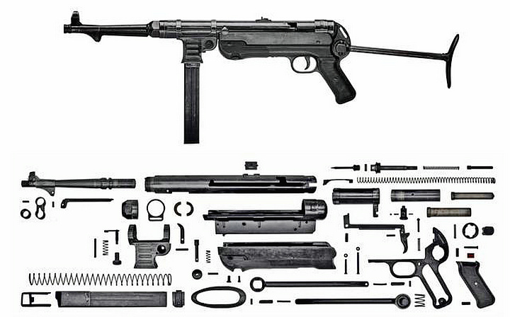 mp40冲锋枪