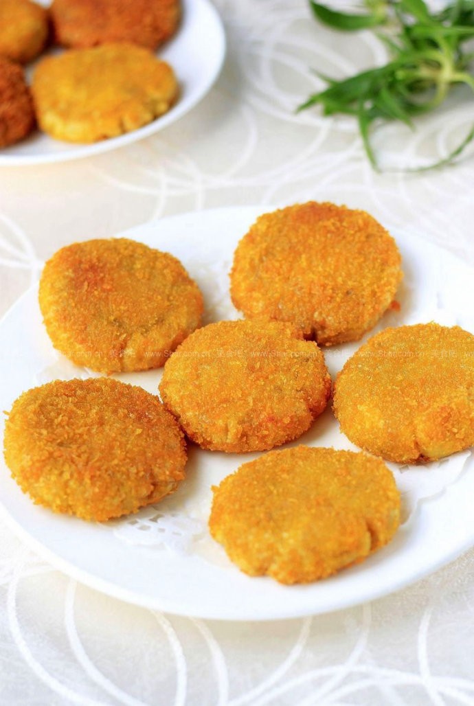 双色红薯饼
