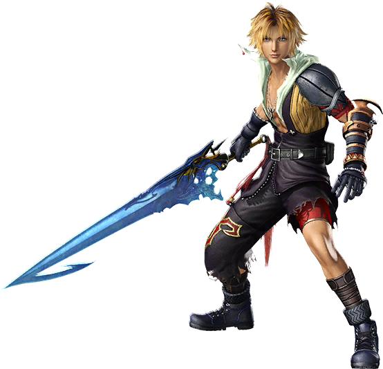 《final fantasy Ⅹ》 i>(最终幻想Ⅹ) /i>中的虚拟角色,男主角