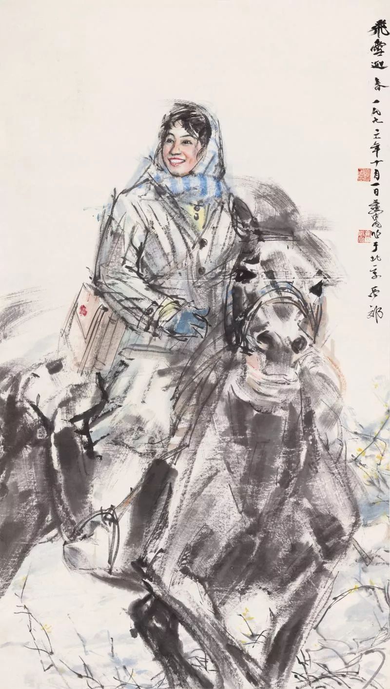 人有多高，画有多高——黄胄，永恒的艺术丰碑_百科TA说