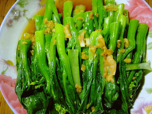 盐水菜心