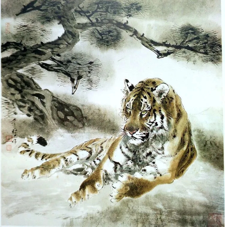 1953年出生于江苏,早年随上海中国画院著名画家陆一飞先生研习山水画