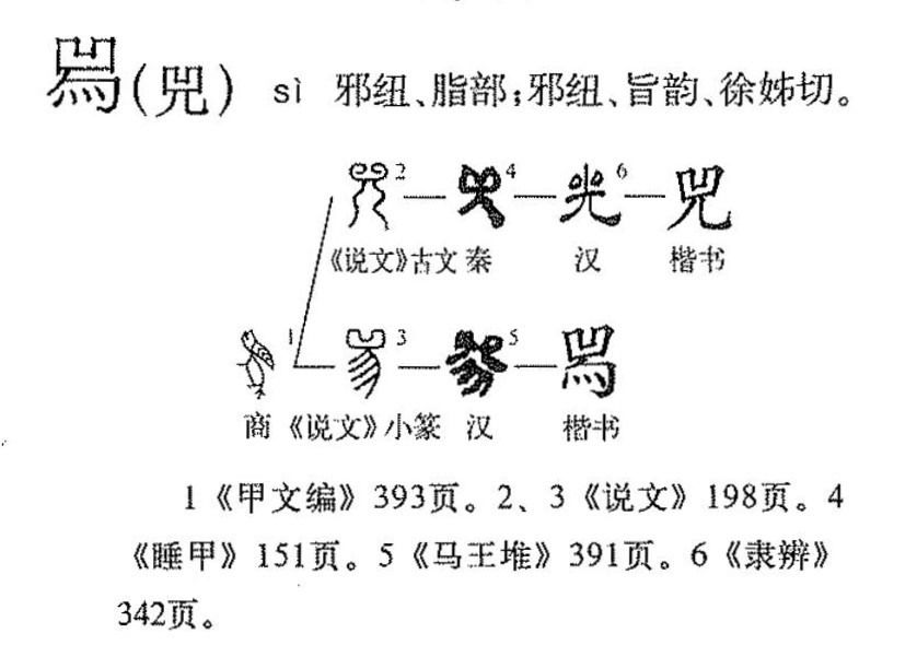 兕（汉语文字）_百度百科