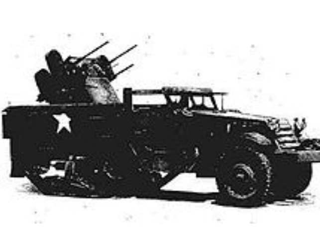 美国称枪塔及机枪总成为"m45 quadmount"(quad 50/quad fifty),由美