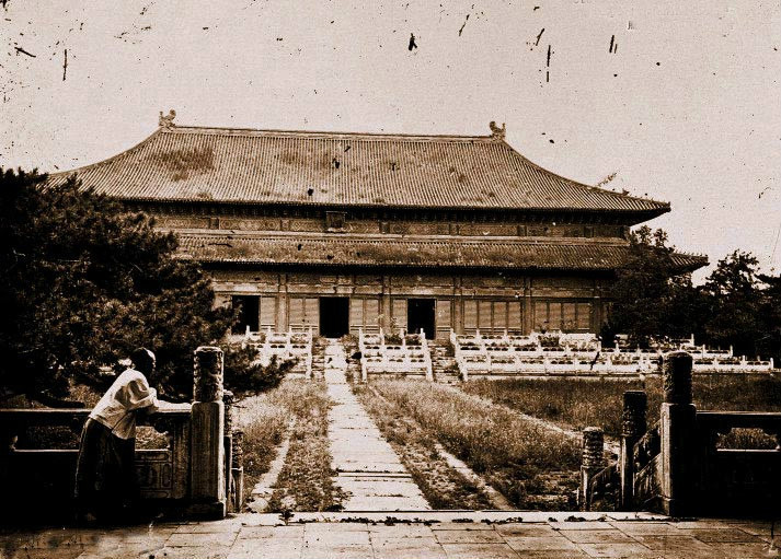 ">享殿原名孝陵殿,是 a target="_blank" href="/item/明孝陵/751826"