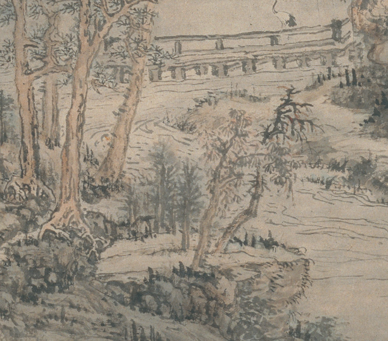  p>《苍山结茅图》为清代 a href="#" data-lemmaid="2013021">髡残 