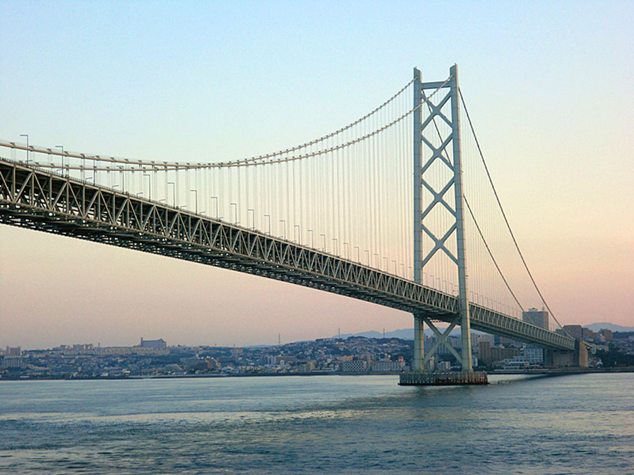  p>明石海峡大桥(akashi kaikyo bridge)是日本兵库县境内连接 a href