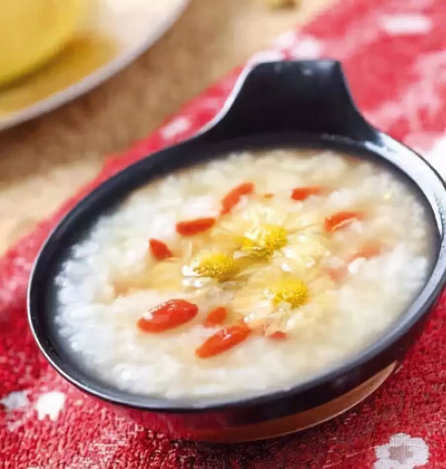 蜂蜜菊花糯米粥