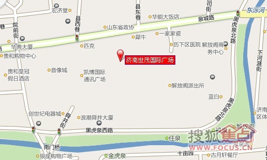  p>济南世茂国际广场东依金街 a>泉城路 /a>,南止 a>黑虎泉 /a>西路