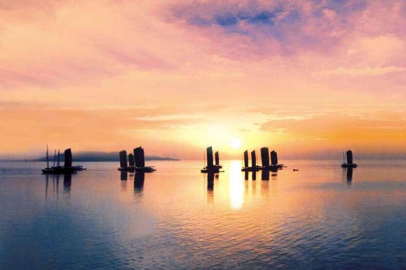 郎溪南漪湖福寿岛风景区