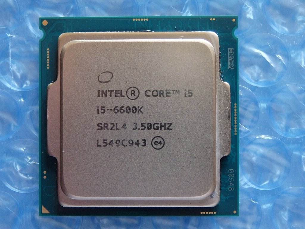 intel 酷睿i5 6600k