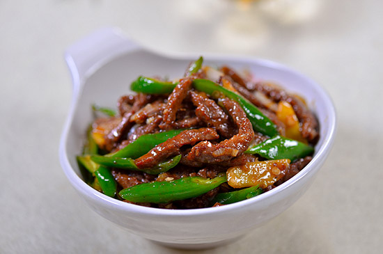 青椒牛柳