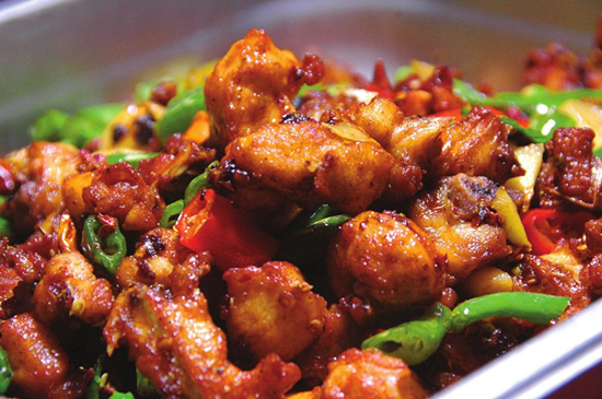 麻辣干炒鸡