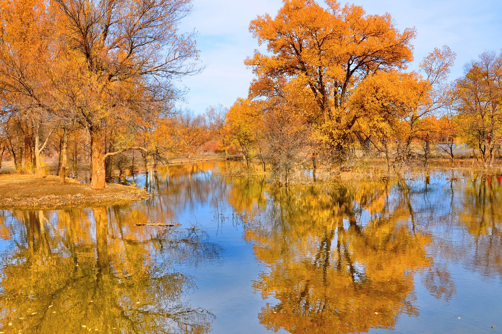 甘肃金塔拦河湾国家沙漠公园