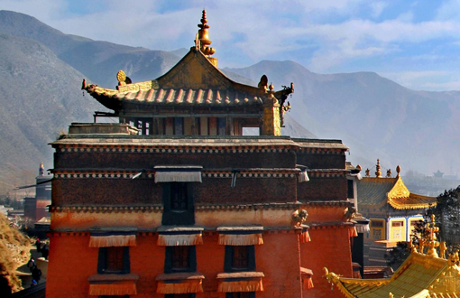 甘南拉卜楞红教寺