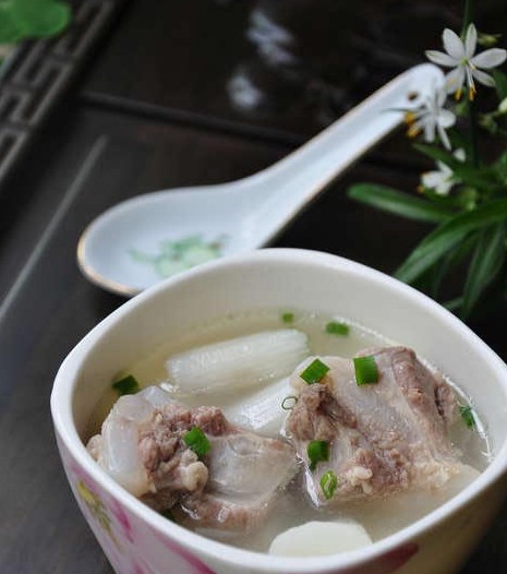 莲子山药排骨汤