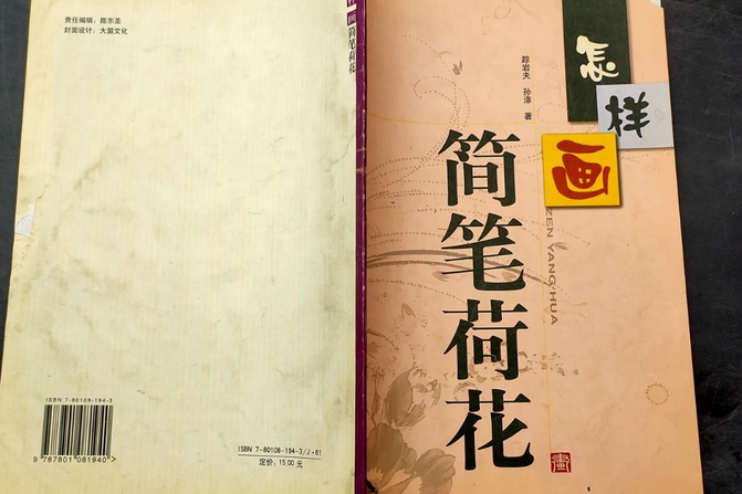 怎样画简笔荷花