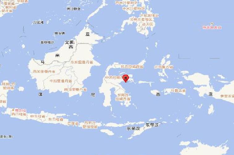4月26日印尼苏拉威西岛地震