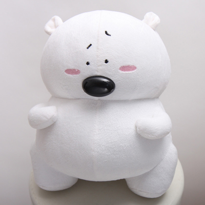  p>一只憨态可掬的白色小肥熊,著名的可爱动漫品牌. /p>