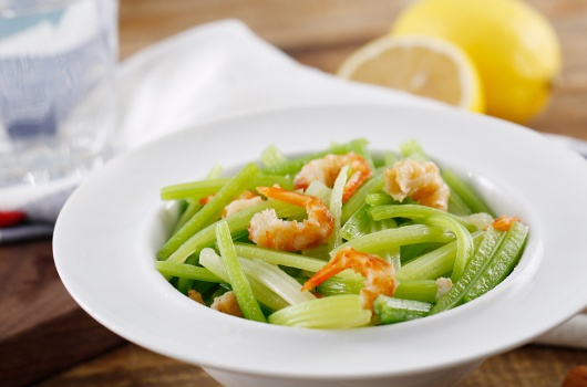 海米生拌芹菜心