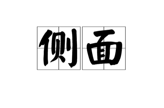 侧面（物体的侧方那一面）_百度百科