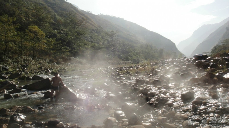 禄劝三江口野温泉