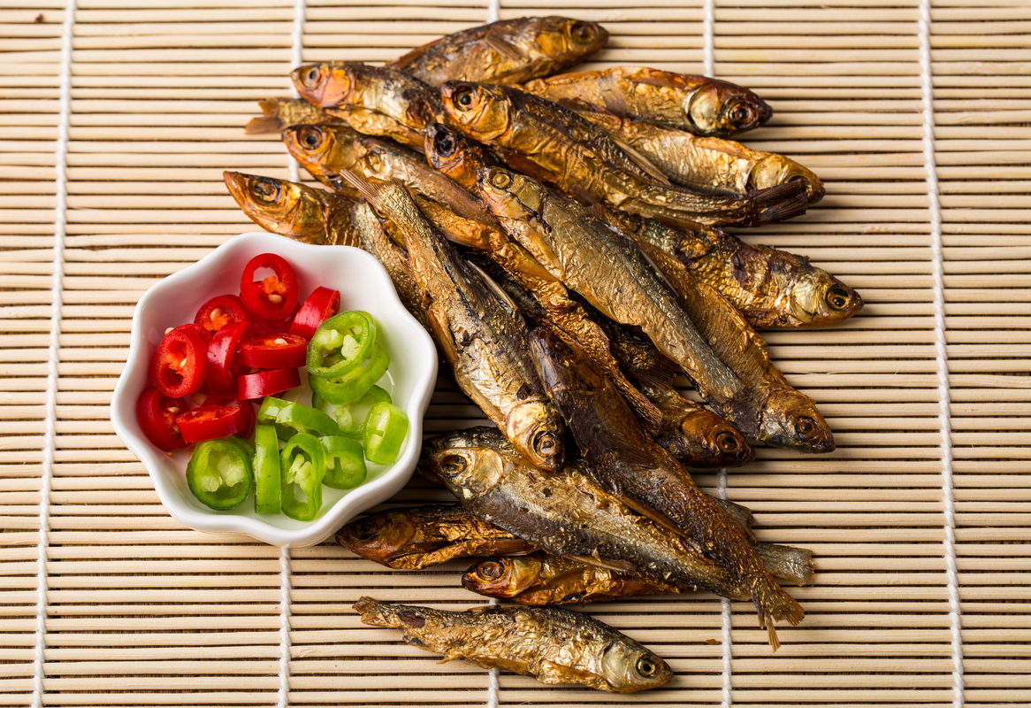 dried fishes