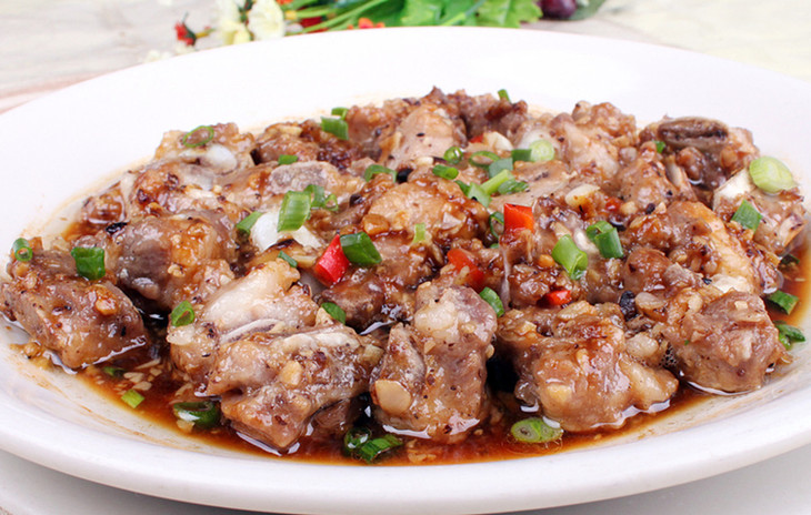 豆豉蒸排骨