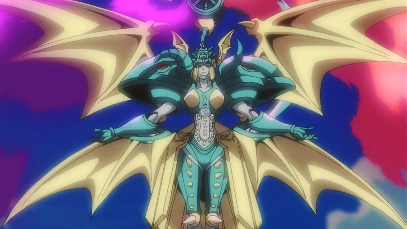  p>座天使兽·堕落形态(オファニモン:フォールダウンモード/ofanimon