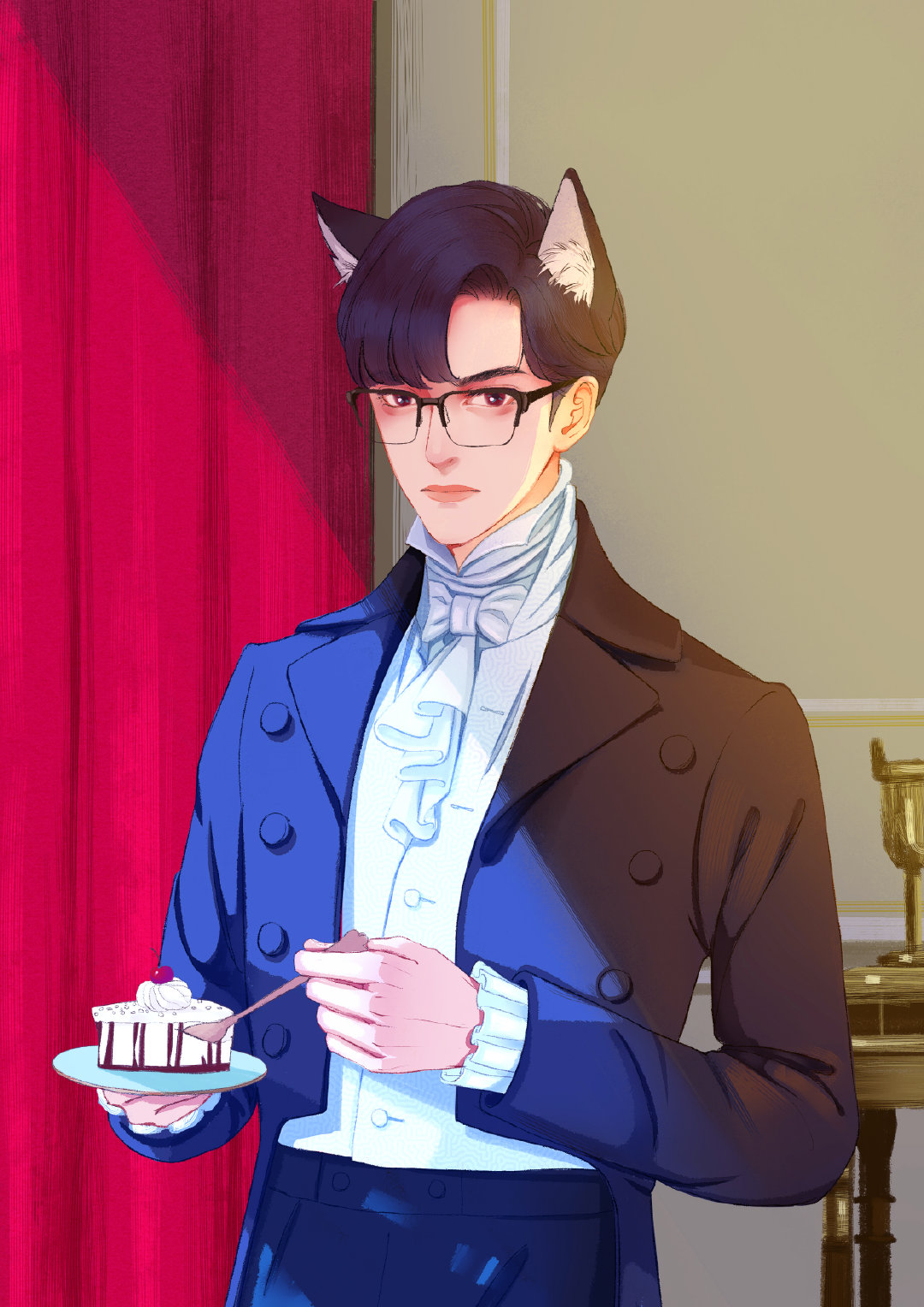 ">高述,漫画《 a target="_blank" href="/item/戏精宿舍/62194547"