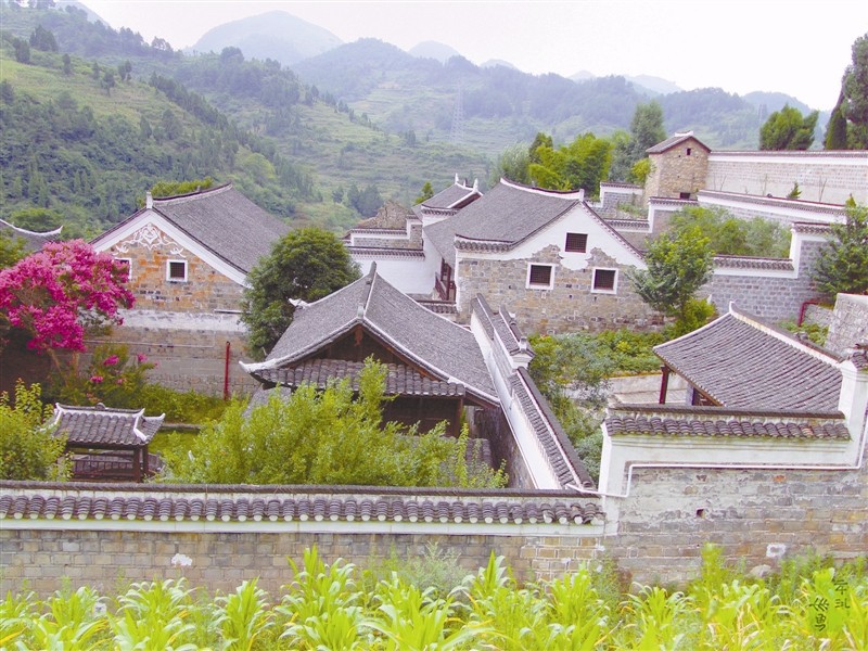  p data-id="t6zykajmpi4o">大屯土司庄园,位于贵州省 a target="