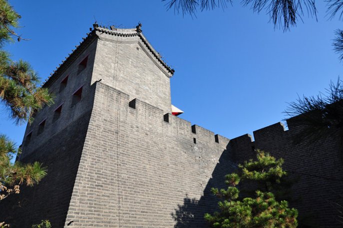 西便门明北京城墙遗迹